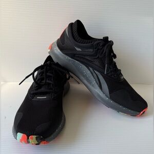 Reebok Men's HIIT Cross Trainer Running Shoes Black Gray Orange Size 8.5 New